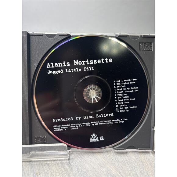 Alanis Morissette – Jagged Little Pill CD 1995 Maverick Reprise - Picture 4 of 5